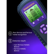 Детектор проводки Ermenrich Ping SM60 модель 83836 от Ermenrich