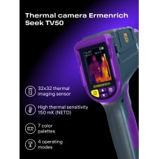 Тепловизор строительный Ermenrich Seek TV50 представитель Ermenrich в России Тепловизор строительный Ermenrich Seek TV50 модель 83843 от Ermenrich