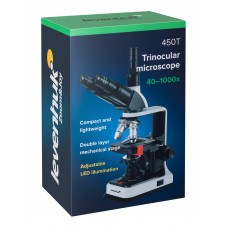 Микроскоп Levenhuk 450T, тринокулярный представитель Levenhuk в России Микроскоп Levenhuk 450T, тринокулярный модель 84463 от Levenhuk