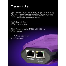 Кабельный тестер с мультиметром Ermenrich Ping SM75 представитель Ermenrich в России Кабельный тестер с мультиметром Ermenrich Ping SM75 модель 84553 от Ermenrich