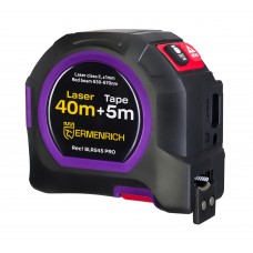 Рулетка с лазерным дальномером Ermenrich Reel SLR545 PRO модель 84580 от Ermenrich