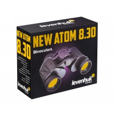 Бинокль Levenhuk New Atom 8x30 представитель Levenhuk в России Бинокль Levenhuk New Atom 8x30 модель 84617 от Levenhuk