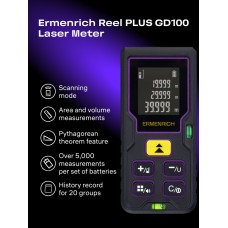 Лазерная рулетка Ermenrich Reel GD100 модель 84644 от Ermenrich
