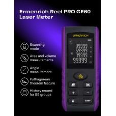Лазерная рулетка Ermenrich Reel PRO GE60 модель 85319 от Ermenrich