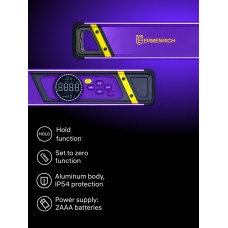 Цифровой уровень Ermenrich Verk LD40, с лазером модель 85683 от Ermenrich