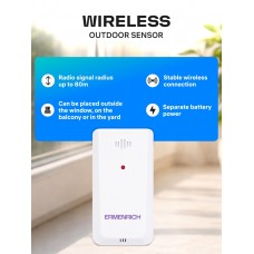 Метеостанция Ermenrich Report WR60 Метеостанция Ermenrich Report WR60 модель 86037 от Ermenrich