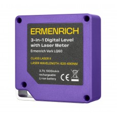 Цифровой уровень с лазерной рулеткой («3 в 1») Ermenrich Verk LQ60 модель 86260 от Ermenrich