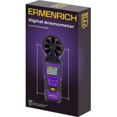 Цифровой анемометр Ermenrich Seek DN30 Цифровой анемометр Ermenrich Seek DN30 модель 86326 от Ermenrich