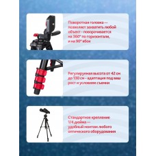 Набор: бинокль Levenhuk Bruno BASE 15x70 со штативом модель 86640 от Levenhuk