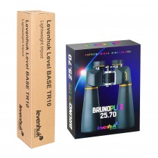 Набор: бинокль Levenhuk Bruno PLUS 25x70 со штативом модель 86642 от Levenhuk