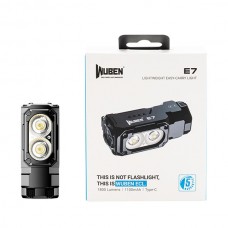 Налобный фонарь Wuben E7 Black 5000K модель AWE7B5K0426 от Wuben