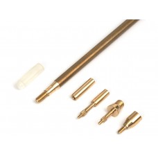 Шомпол ЧИСТОGUN к..35 - .50/12 - 410, L=85см, латунь модель CHN-85-SCB от ЧИСТОGUN