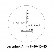 Бинокль Levenhuk Army 10x40 с сеткой модель 81932 от Levenhuk