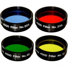 Набор цветных фильтров MEADE #1 (#12, #23A, # 58 , # 80A)