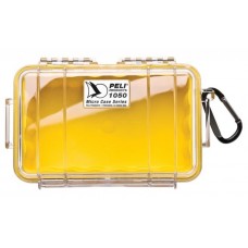 Защитный кейс Peli 1050 прозрачный с желтой вставкой модель pt_1050-027-100E от Peli