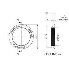 Адаптер PrimaLuceLab для установки ESATTO 2 LP на SC модель 79160 от PrimaLuce