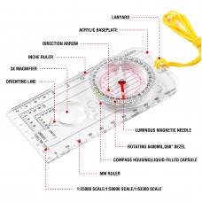 Компас туристический Eyeskey EK40-3 модель EyeS-EK403 от Eyeskey