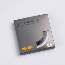Светофильтр Nisi HUC IR ND64+CPL 62mm нейтрально-серый модель N11085 от NiSi