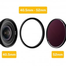 Повышающее латунное кольцо NiSi BRASS Adapter Ring 40.5-52mm модель N11271 от NiSi