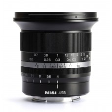 Объектив NiSi 15 mm f4 FF Aspherical для камер с байонетом Sony E-mount модель N15071 от NiSi