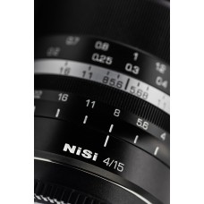Объектив NiSi 15 mm f4 FF Aspherical для камер с байонетом Canon RF Объектив NiSi 15 mm f4 FF Aspherical для камер с байонетом Canon RF модель N15072 от NiSi