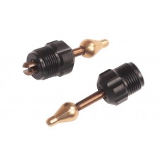 Резьбовые вставки в оголовье арбалета для установки отрезных тяг Salvimar