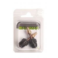 Резьбовые вставки в оголовье арбалета для установки отрезных тяг Salvimar