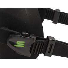 Маска Salvimar NEO, черная, АНТИФОГ