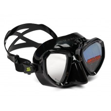Маска Salvimar TRINITY с креплением для камеры, черн./черн. АНТИФОГ