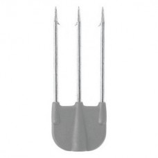 Наконечник Salvimar Jet трехзубый mustad модель AA021 от SALVIMAR