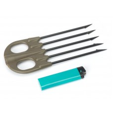 Наконечник Salvimar Jet пятизубый mustad зеленый модель AA023M от SALVIMAR