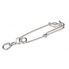 Карабин Salvimar быстросъемный с вертлюгом ø 3,5 x 120 мм - 200 кг.