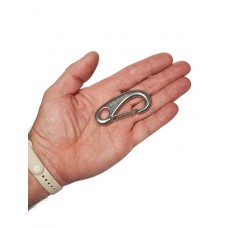 Карабин Salvimar HEAVY, сталь AISI316, 70 мм, 300 кг