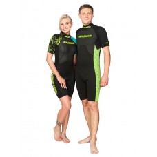 Короткий женский гидрокостюм Salvimar GARDA Splashy Shorty lady, 3мм, M