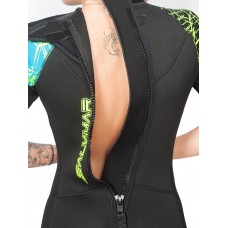 Короткий женский гидрокостюм Salvimar GARDA Splashy Shorty lady, 3мм, L