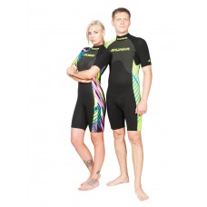 Короткий мужской гидрокостюм Salvimar RIVIERA Shorty Men, 3мм, S