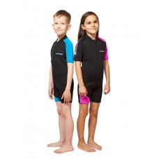 Детский гидрокостюм Salvimar Aquatic, 2 мм, синий, XS, на 6-8 лет