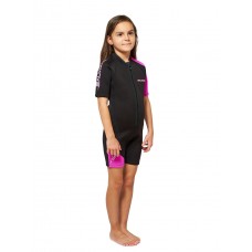 Детский гидрокостюм Salvimar Aquatic, 2 мм, розовый, XS, на 6-8 лет
