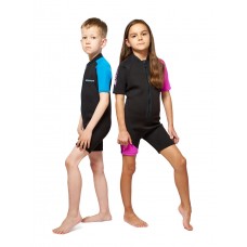 Детский гидрокостюм Salvimar Aquatic, 2 мм, розовый, M, на 10-12 лет