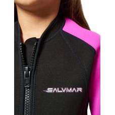 Детский гидрокостюм Salvimar Aquatic, 2 мм, розовый, L, на 12-14 лет