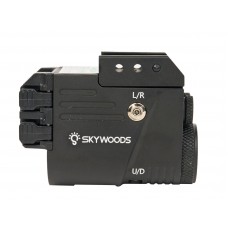 Фонарь подствольный пистолетный Skywoods Raccoon Double Laser 360 люмен, ЛЦУх2 красн/зел модель PL360RG от Skywoods