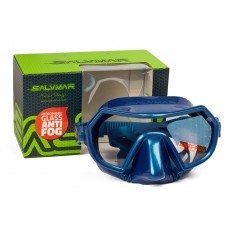 Маска Salvimar ENDLESS, Ярко-синий, АНТИФОГ