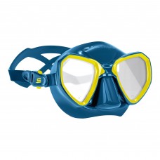 Маска подростковая Salvimar Morpheus MID синий/желтый модель SN084 от SALVIMAR