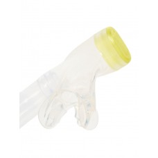 Трубка с клапаном для снорклинга Salvimar DORY, желтая модель SNB012 от SALVIMAR