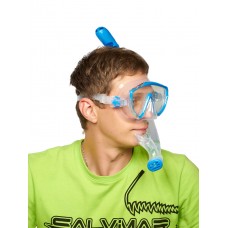 Набор для снорклинга Маска Salvimar CORAL + Трубка Salvimar Dory, голубой