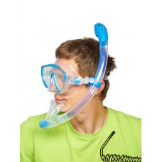 Набор для снорклинга Маска Salvimar CORAL + Трубка Salvimar Dory, голубой