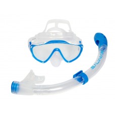 Набор для снорклинга Маска Salvimar CORAL + Трубка Salvimar Dory, голубой