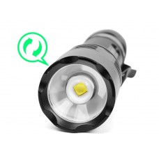 Ручной фонарь SKYWOODS TACTIC, 1800 люмен, USB-Type C, холодный свет, IP67