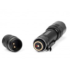 Ручной фонарь SKYWOODS TACTIC, 1800 люмен, USB-Type C, холодный свет, IP67