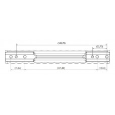 Планка SPUHR Picatinny Remington 700 LA 0MIL Extended удлиненная (R-7012) модель 00012047 от Spuhr